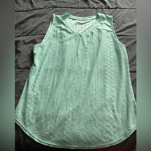 Eyelet Tank Top
